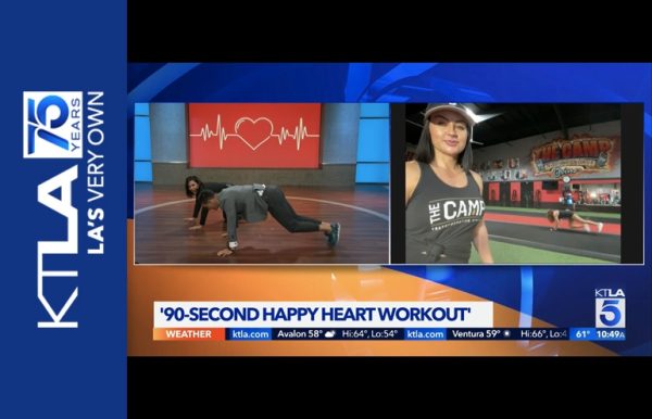 KTLA 90 Second Happy Heart Workout